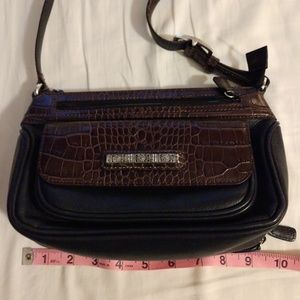 Brighton crossbody black & brown